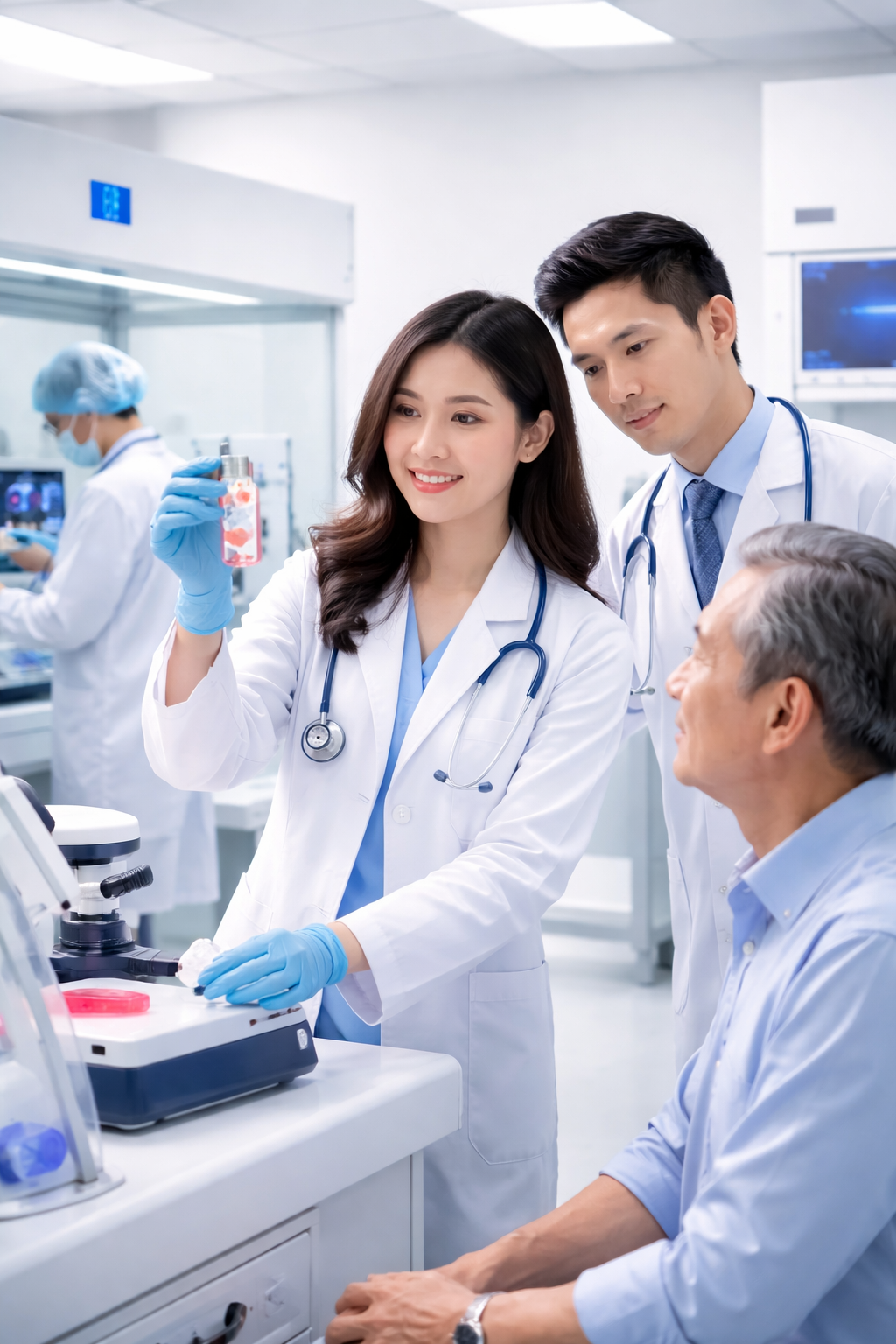 Bác sĩ tại Singapore tư vấn điều trị CAR-T và miễn dịch trị liệu cho bệnh nhân ung thư máu