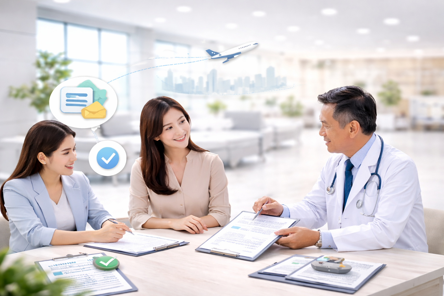 Tư vấn quy trình hỗ trợ điều trị tại Singapore từ gửi hồ sơ đến theo dõi sau điều trị