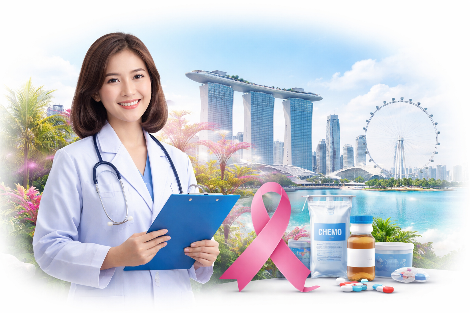 Bác sĩ chuyên khoa tư vấn chi phí điều trị ung thư tại Singapore với phác đồ hiện đại và dịch vụ y tế cao cấp